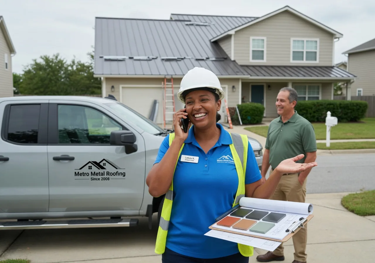 Storm Damage Metal Roof Repair in New Market, IA